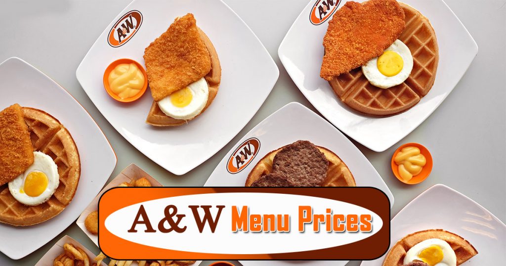 a&w menu prices image