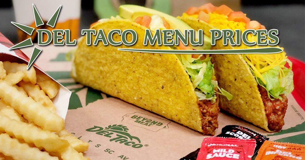 del taco menu prices image