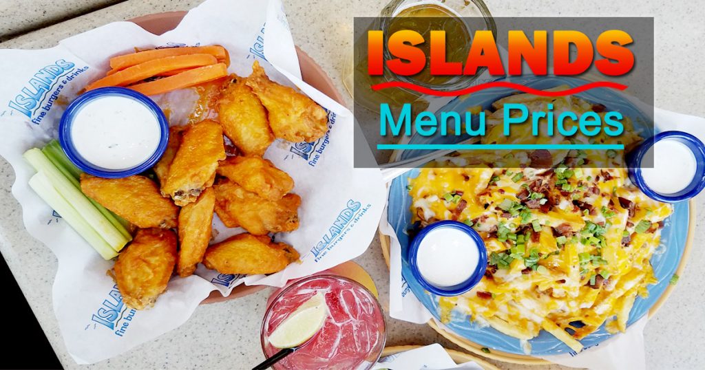 islands menu prices image