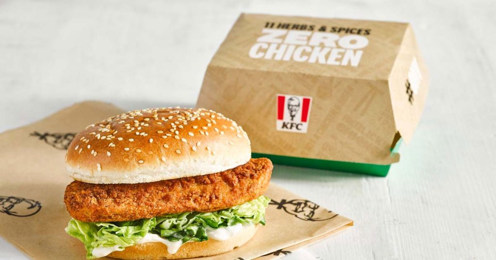 KFC Chicken Sandwiches Menu Image