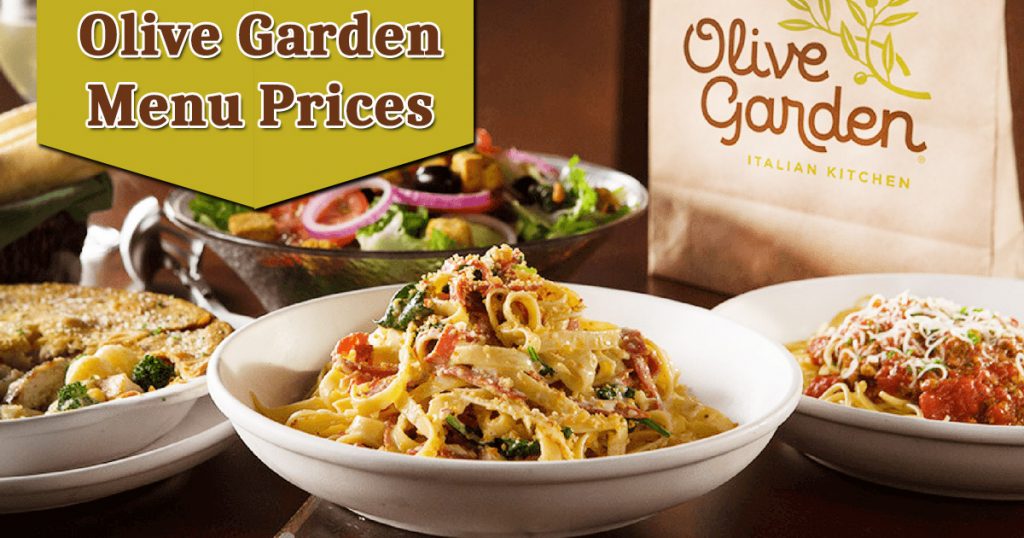 olive garden menu prices image