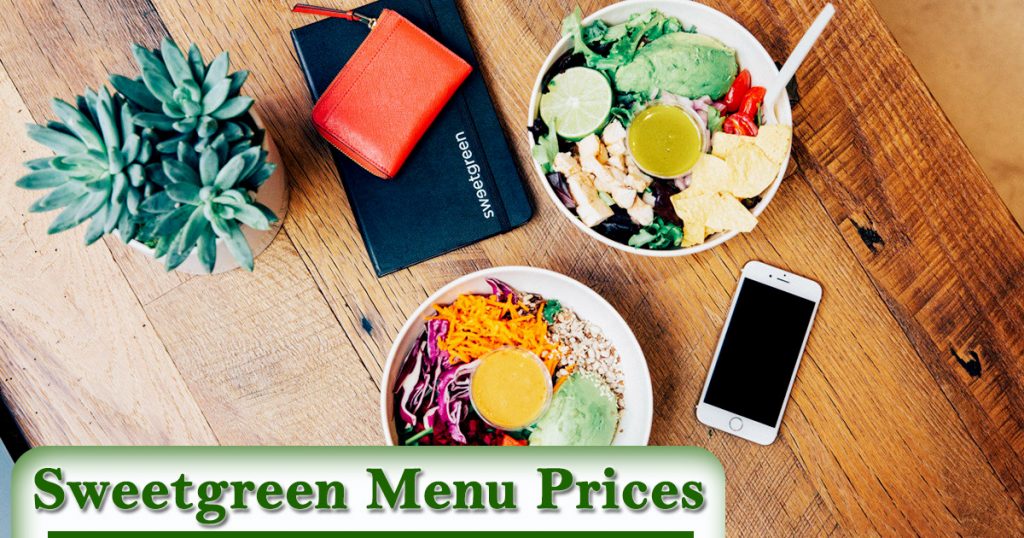 sweetgreen menu prices image