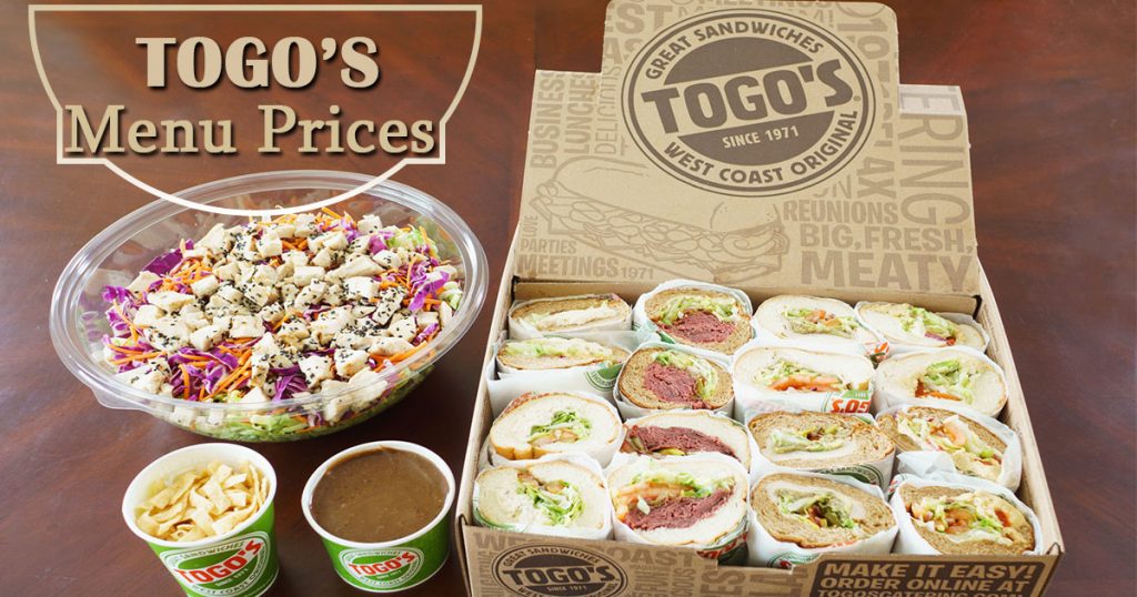 togos menu prices image