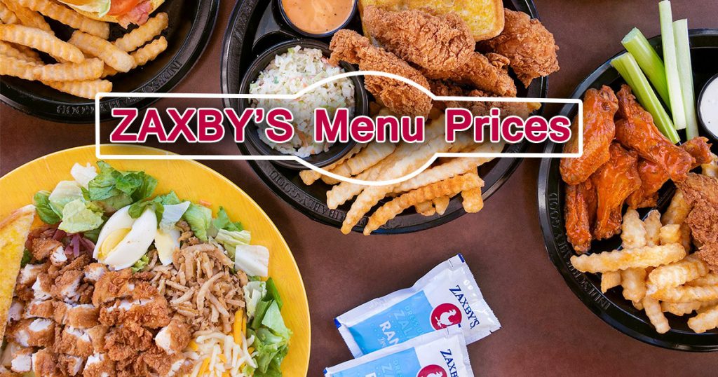 zaxbys menu prices image